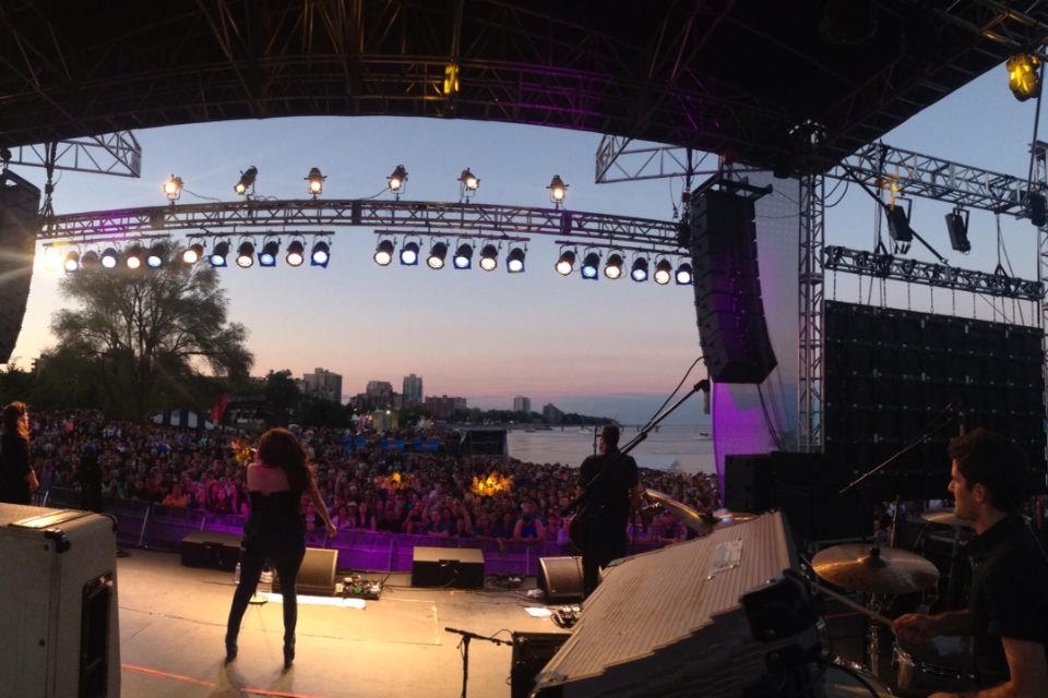 Hi all. Just a quick update here. Just fresh off stage from The Burlington Sound of Music Festival. Had a blast with Kira, sharing the Bill with Jason Blaine. Photo above is us closing out our set. Weather was great and stoked to be playing outdoor summer shows now. I was in Montreal twice in the last few weeks for a gig with Celia Palli and a corporate with Electric Blonde. Apart from a bunch of other casuals in the city, been busy working on a few cool new original artists stuff as well as Shows with Ride The Tiger at the Orbit room. Also, I drummed in a wicked new music video with one of Canada's most badass country artists, Brett Kissel! We filmed it at the Sound Academy and worked non stop from 8am till 9pm. Below is a shot of myself, Brett and the killer pedal Steel player Aaron Goldstein. Everyone was a blast to hang out with and the video is gonna look Stellar! Bretts videos are always awesome! The last one starred one of the Actors from Sons Of Anarchy. 