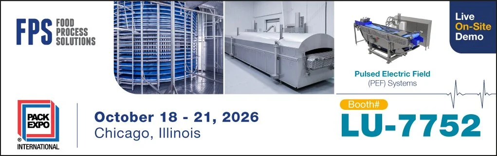 FPS Food Process Solutions is going to be at Pack Expo International 2026, October 18-21 at Chicago, Illinois