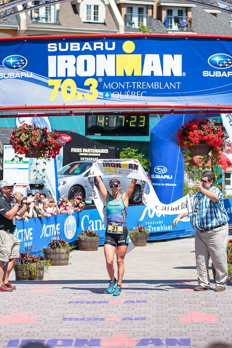 Meredith Kessler finish line