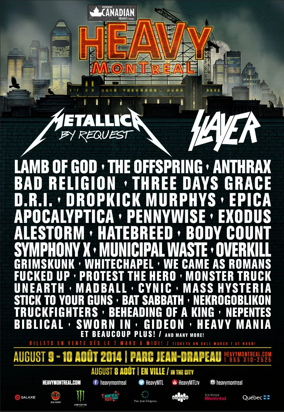 Heavy MTL lineup