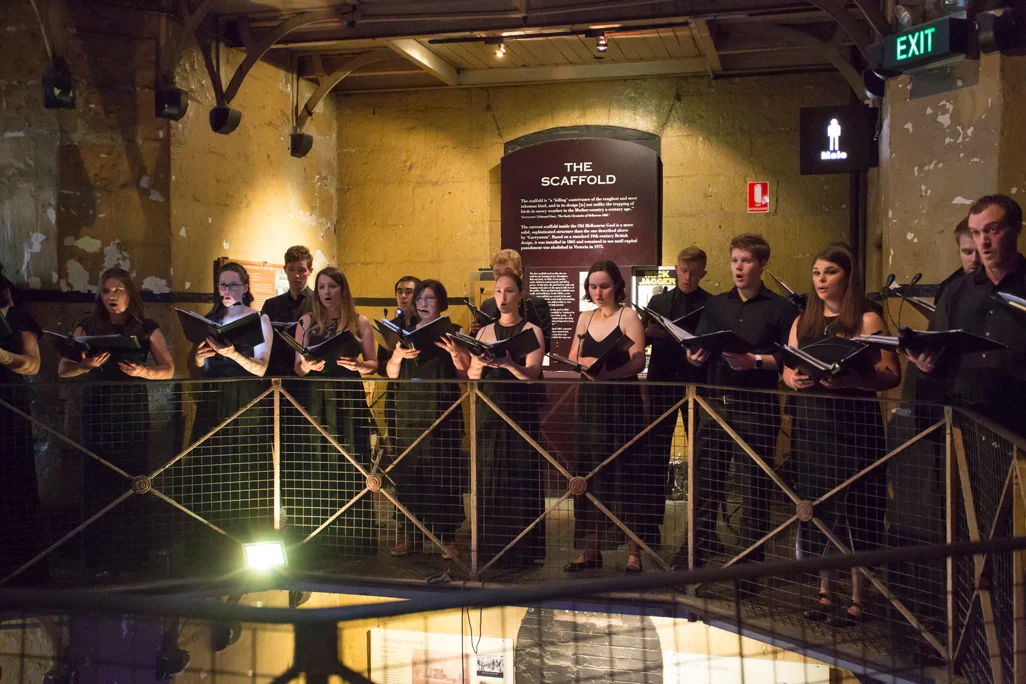 Motets in the Gaol, at the Old Melbourne Gaol