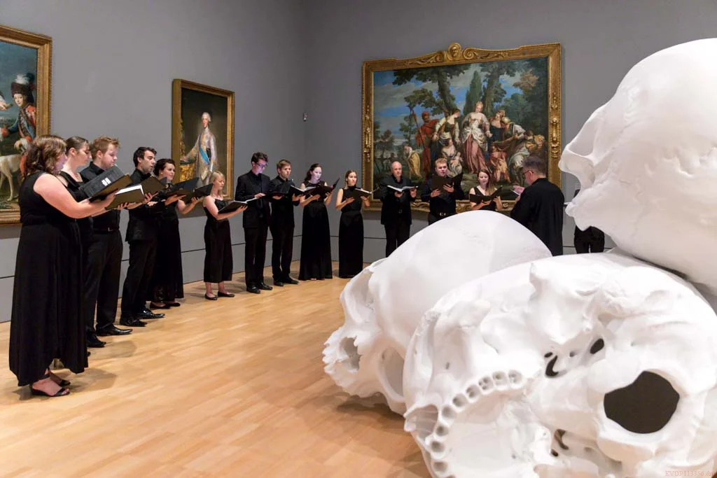 PV singing at National Gallery of Victoria