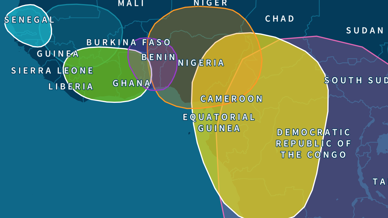Congo, Cameroon, and Senegal Roots