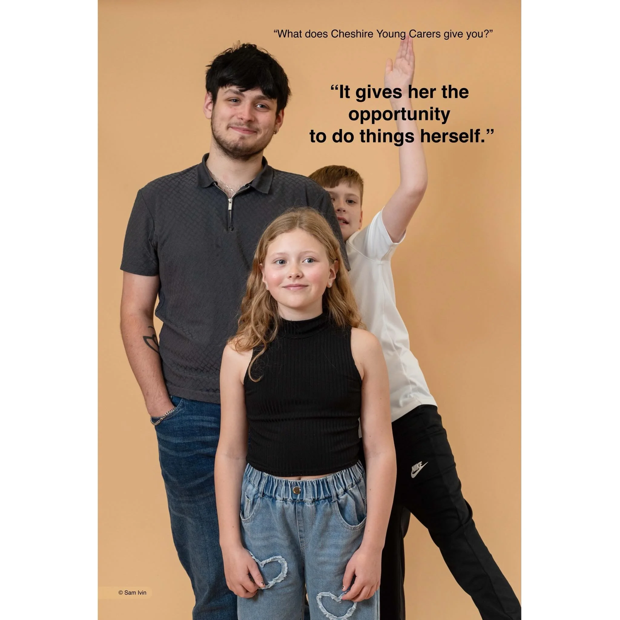 &ldquo;It gives her the opportunity to do things herself.&rdquo;

The 2021 Census said there were approximately 120,000 young carers, aged between 5 and 17 years, in England and 8,200 in Wales.
&bull; 
@cheshireyoungcarers We are proud to share a pow