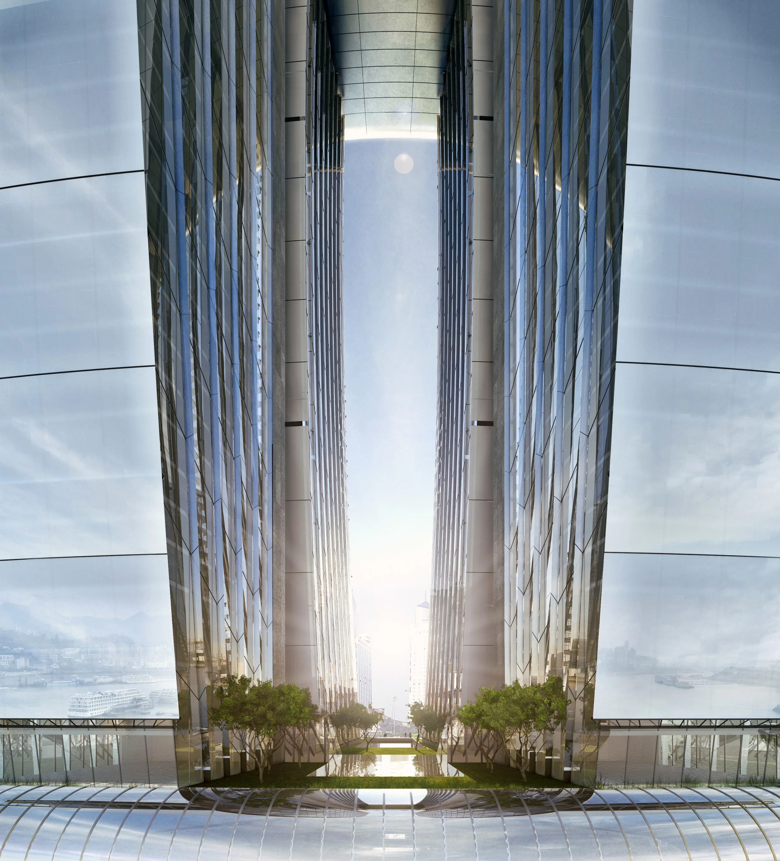 Safdie Architects - Chongqing Caotiamen