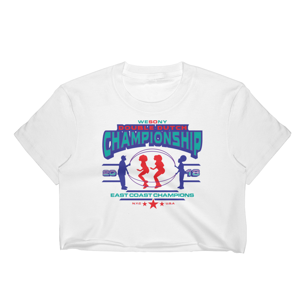 Double Dutch Championship Crop Top - Teal