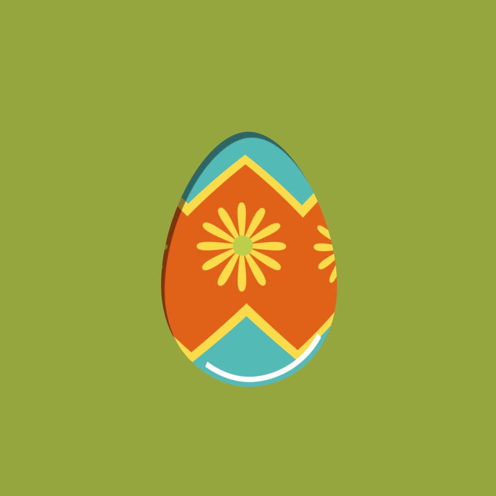 Easter Egg Design - Summer Feel