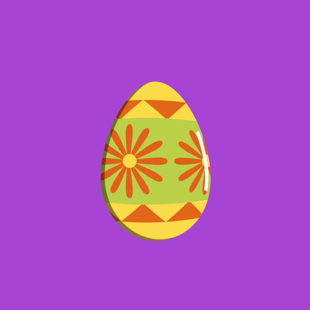 Easter Egg Design - Tropical Easter