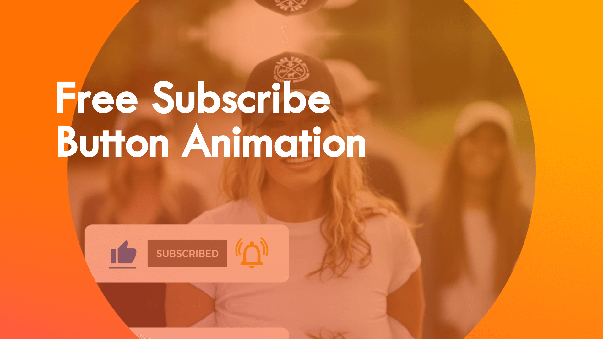 Free Subscribe Button Animation
