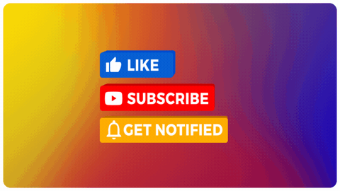 Like And Subscribe Animation