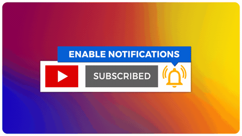 Subscribe Button Green Screen Background