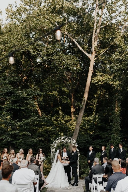 Courtyard Wedding Ceremony