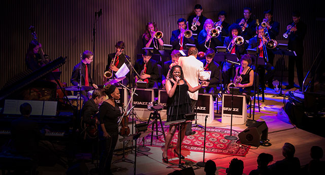 SFJAZZ All-Stars are the jazz improvisation masters of tomorrow (Photo: Scott Chernis)