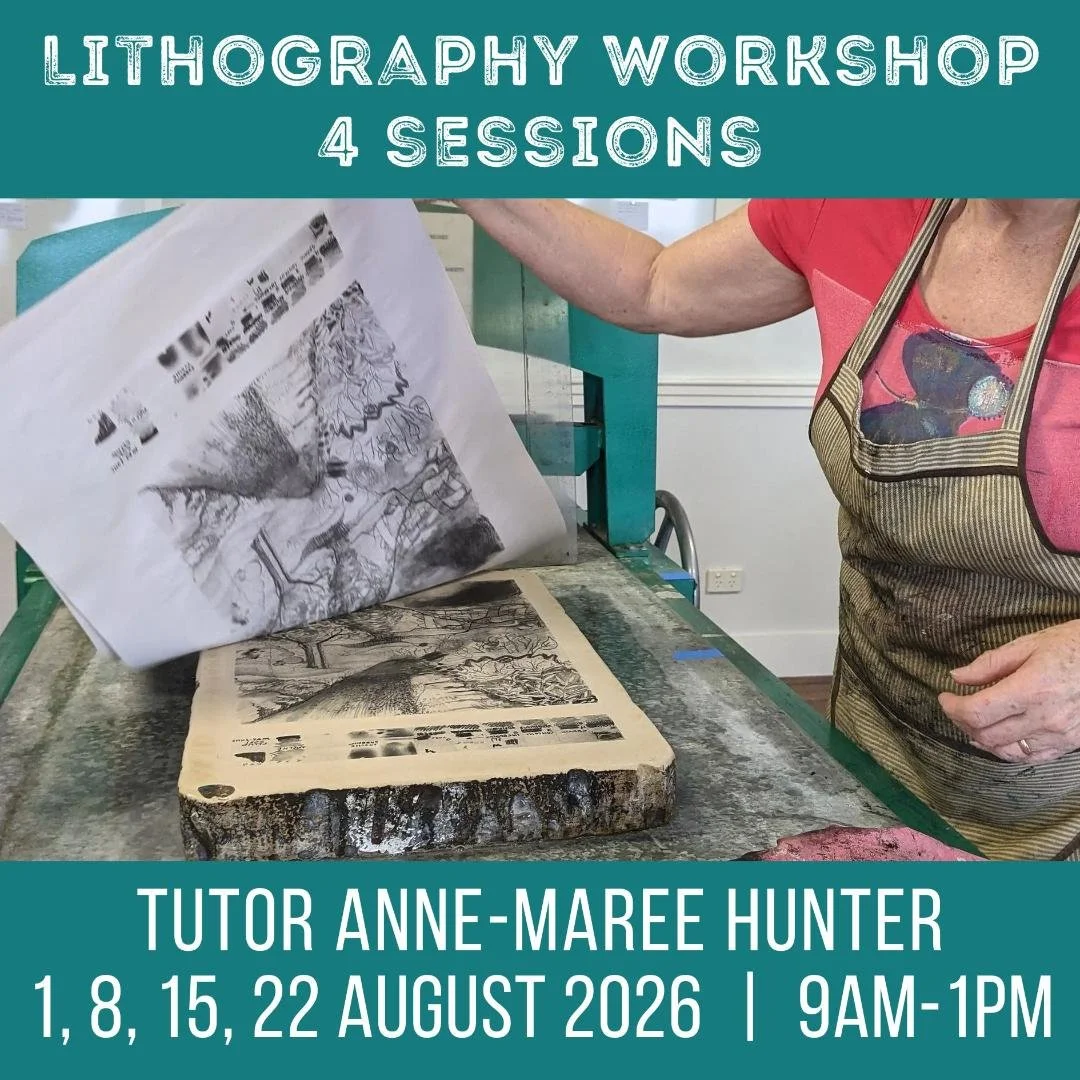 Lithography Workshop with Anne-Maree Hunter