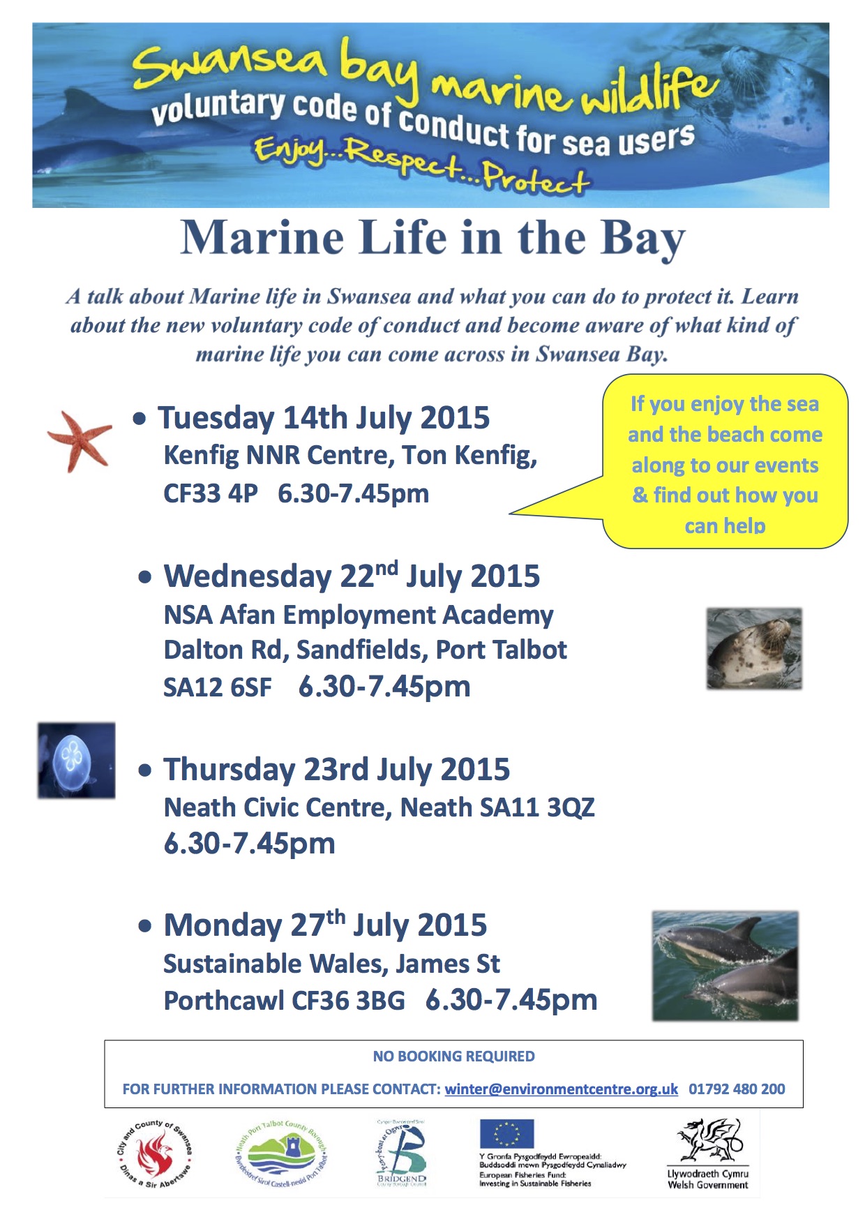 MARINE BIOLOGIST TO SPEAK AT THE GREEN ROOM (free event)