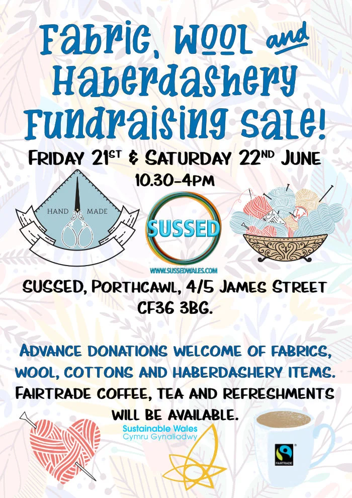 Fabric, Wool and Haberdashery Fundraising Sale