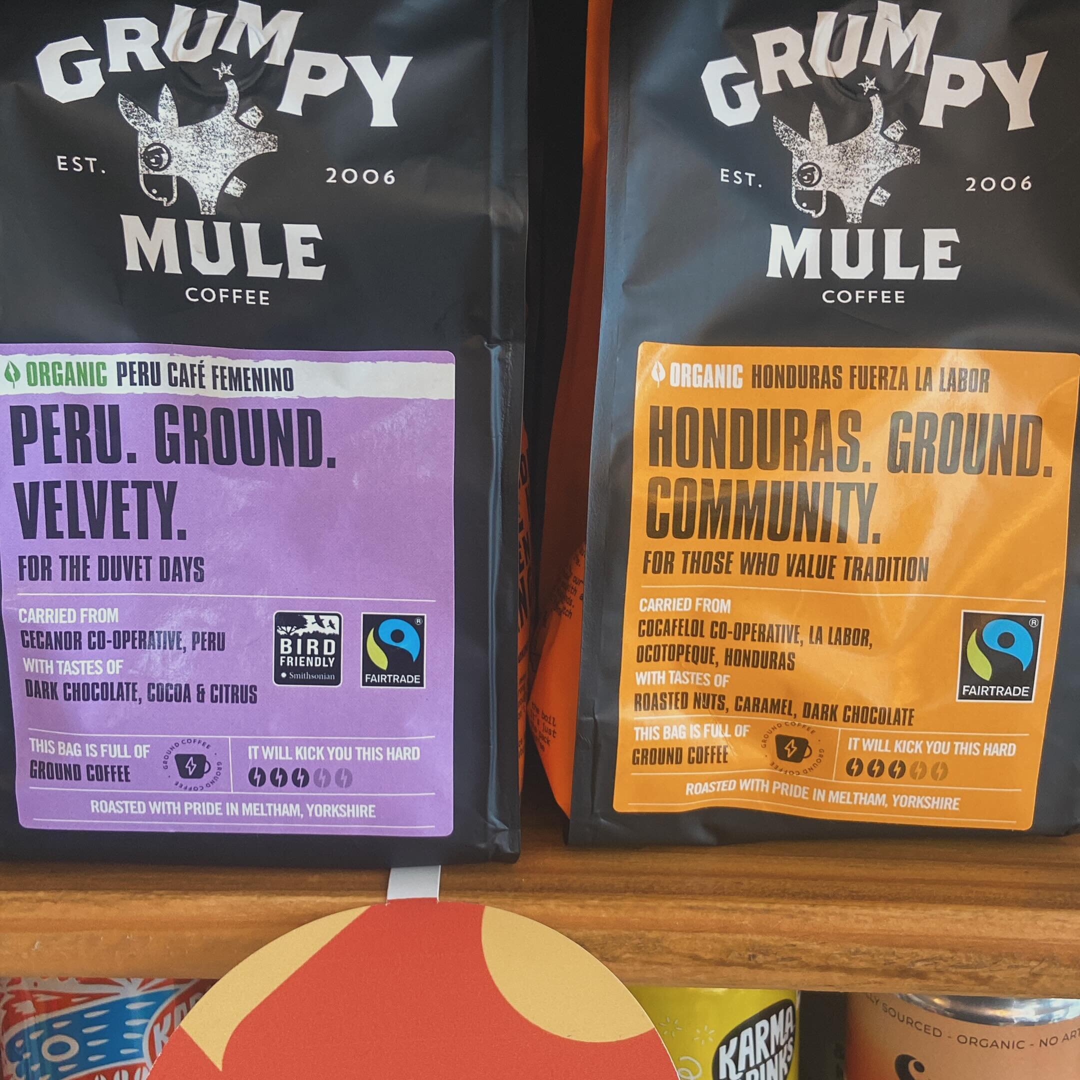 new Grumpy Mule coffee #fairtrade #organic &pound;5.49