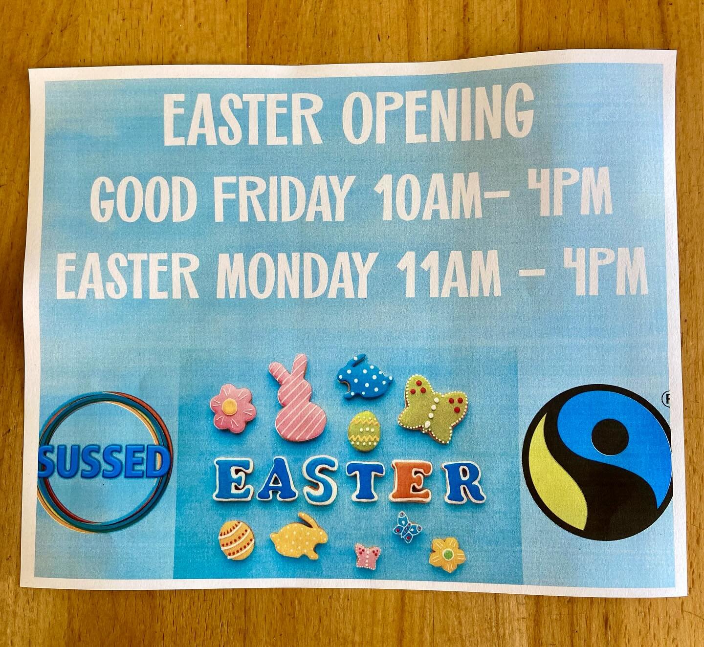 Easter opening hours