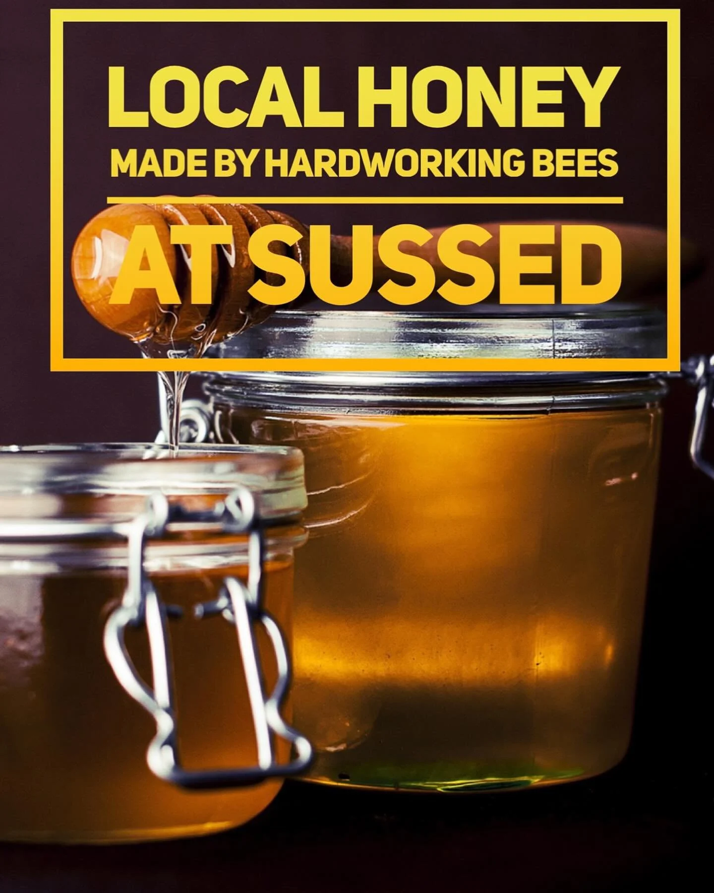 Delicious #honey at SUSSED