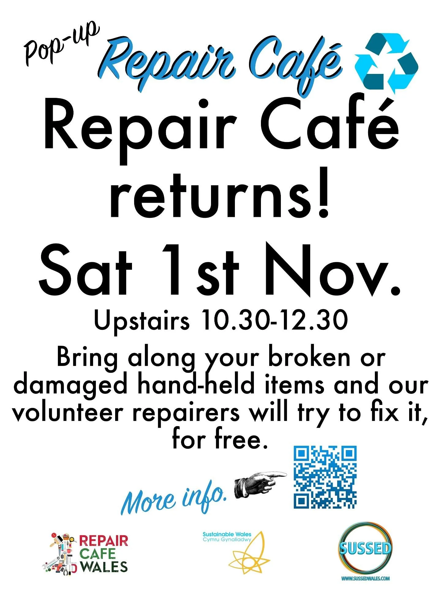 The Repair café returns! #porthcawl #repair