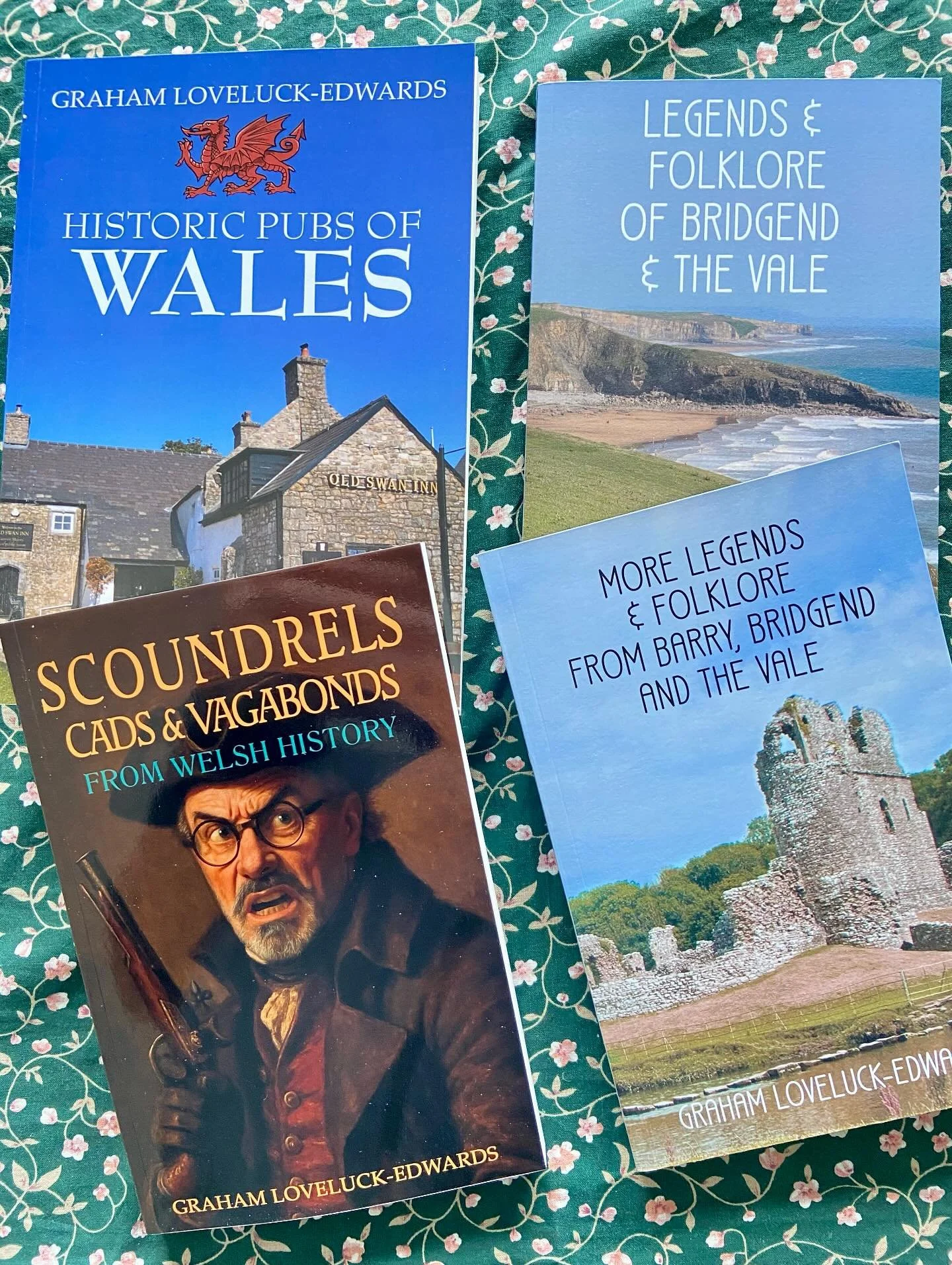 New book from @bridgendandthevalelegends Scoundrels, Cads and Vagabonds from Welsh history