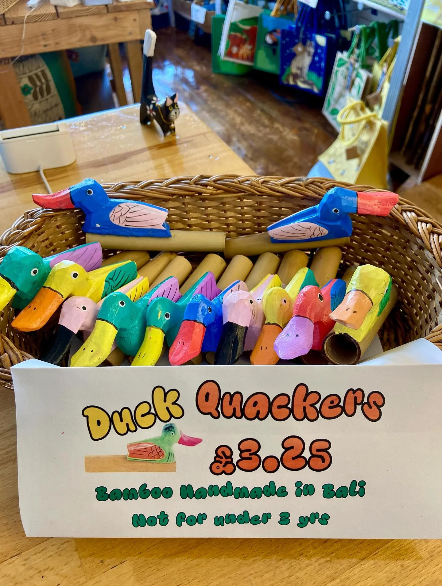 The quackers are back… 🦆 #bamboo #fairtrade