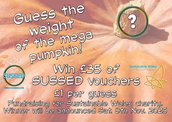 Guess the weight of this mega pumpkin at SUSSED