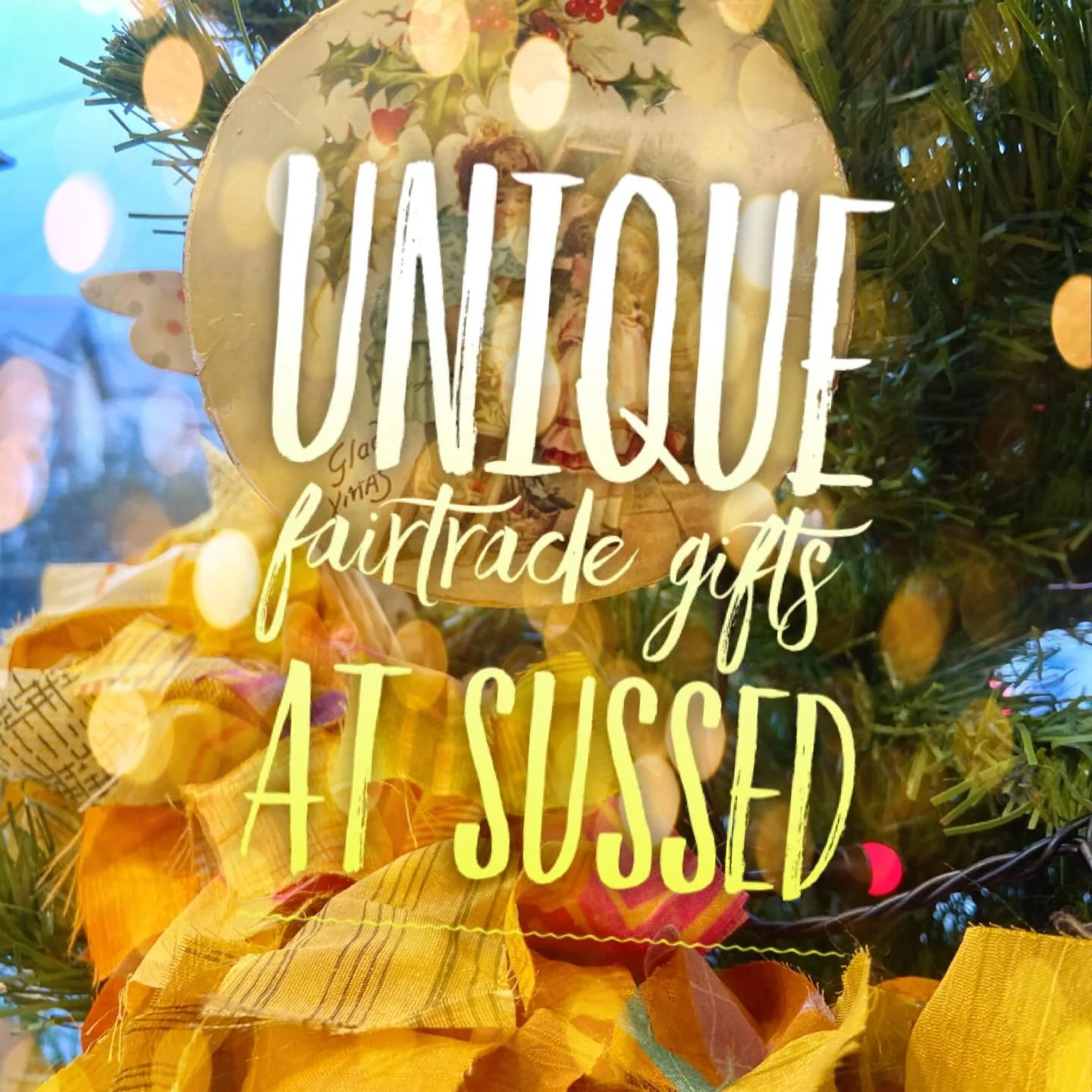 #fairtrade and handmade gifts at SUSSED
