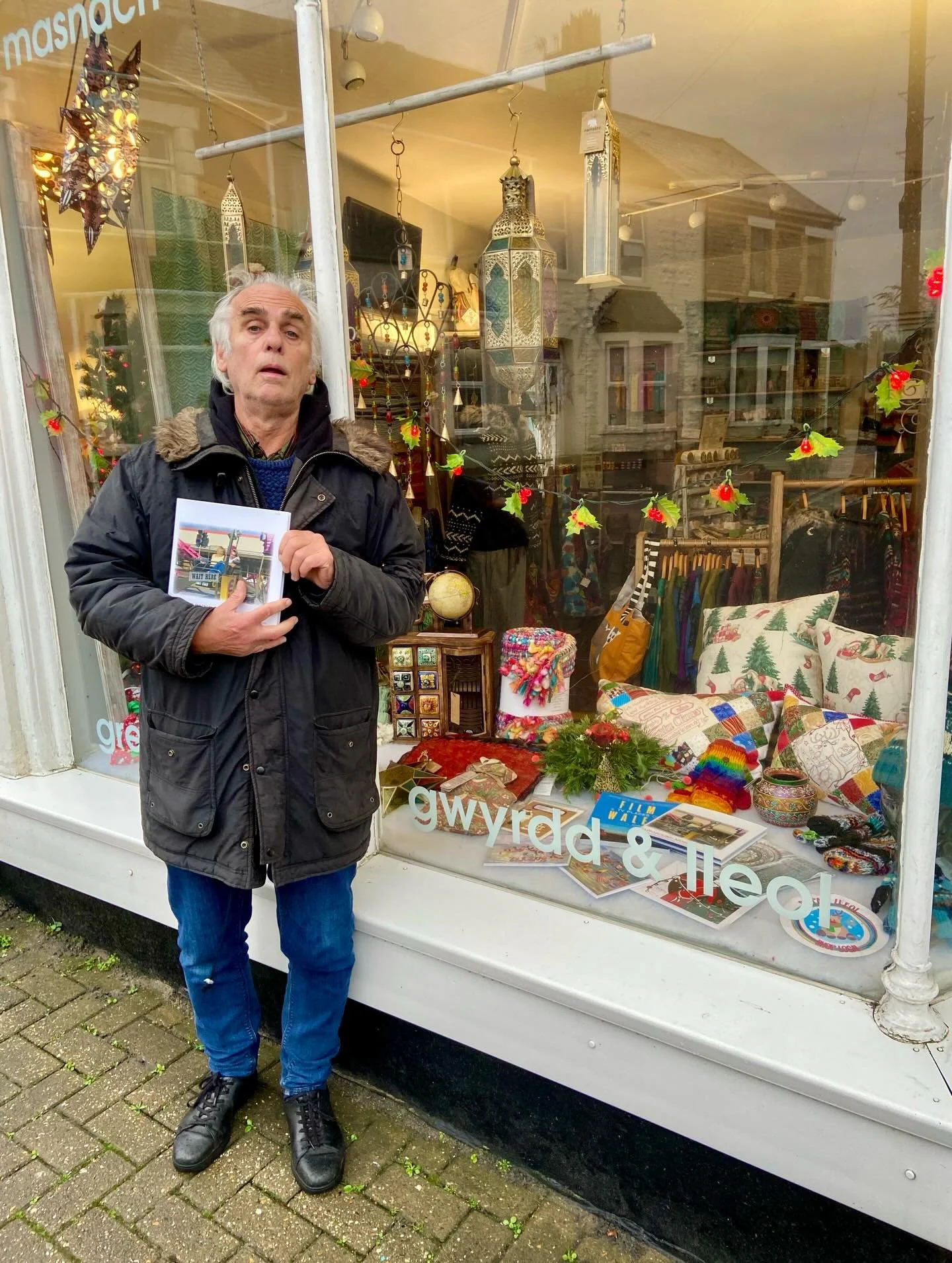Fairground Music by Eamon Bourke and Robert Minhinnick a reflection on the fairground at Porthcawl, back in stock at SUSSED. Increasingly hard to find - makes a wonderful gift 🎁