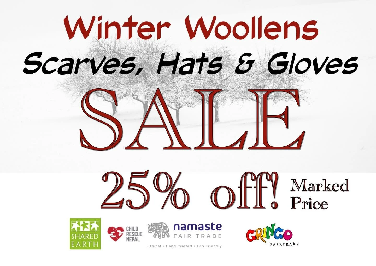 Grab a fairtrade #ethicalfashion bargain!