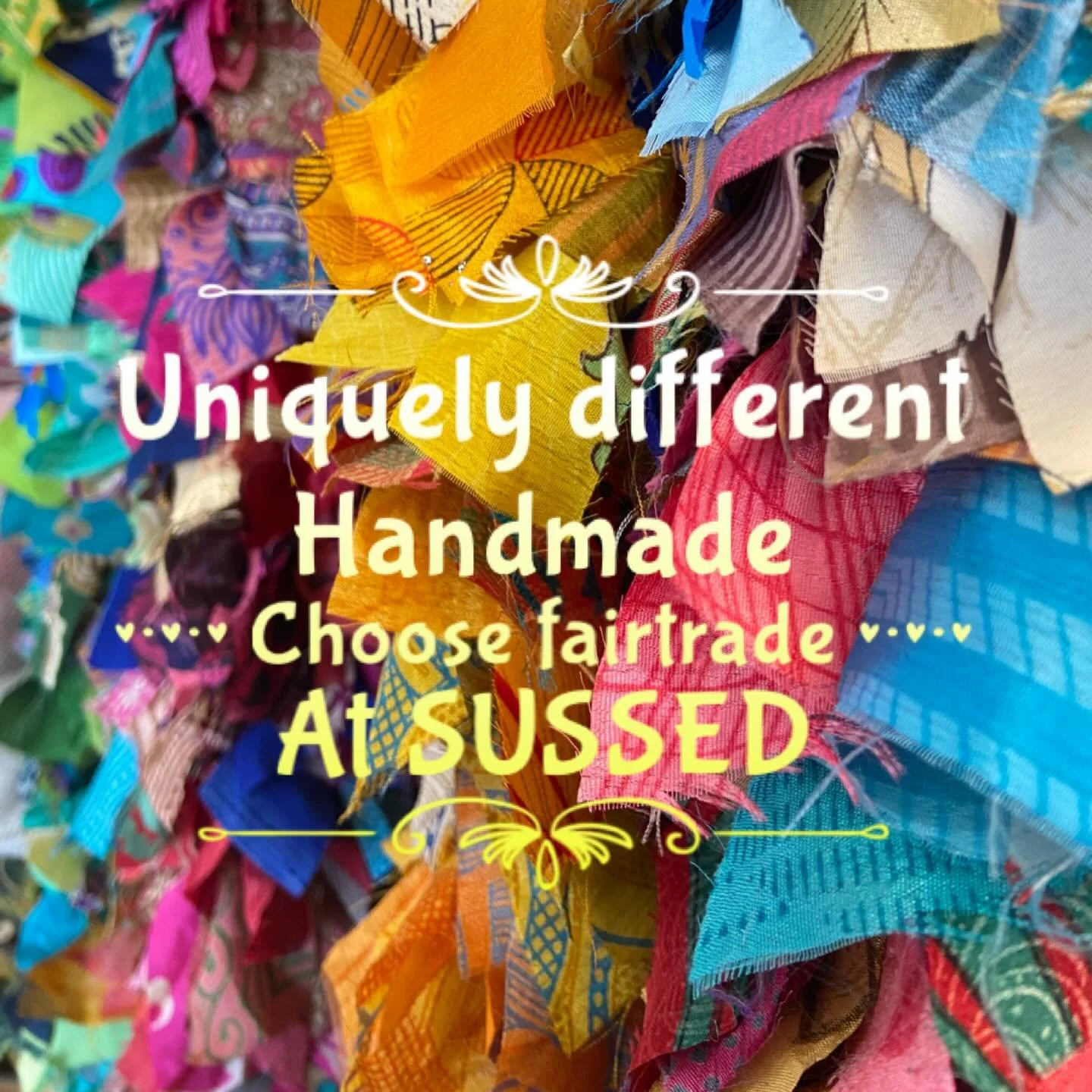 Handmade and unique ethically made #fairtrade pop in and discover something different