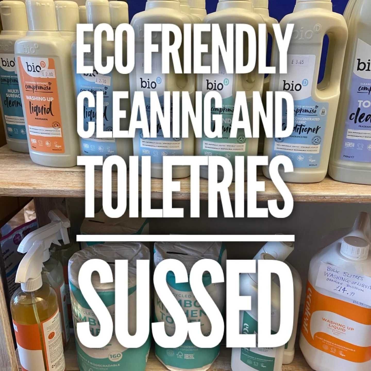 From toothpaste to kitchen roll.