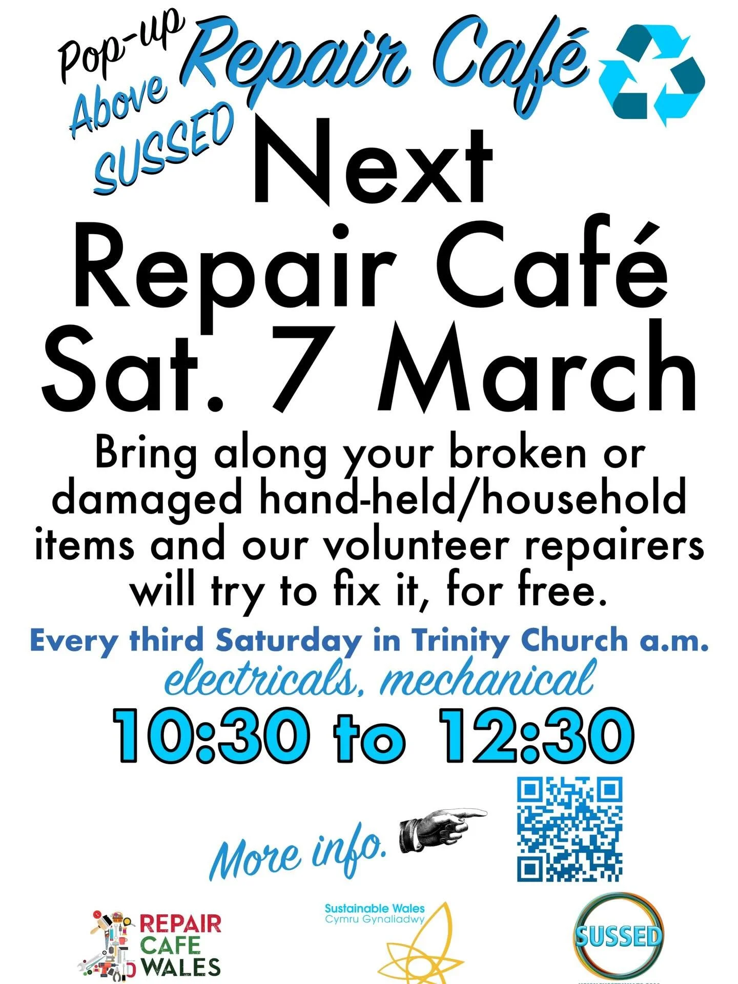 Repair caf&eacute; this Saturday