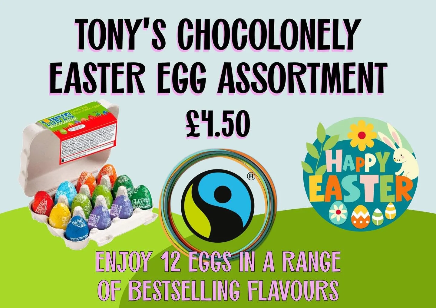 #eastereggs #fairtrade chocolate