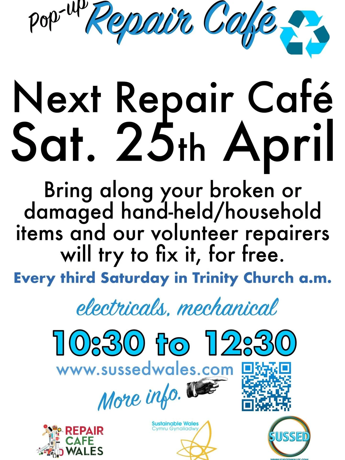 Repair caf&eacute; today above SUSSED