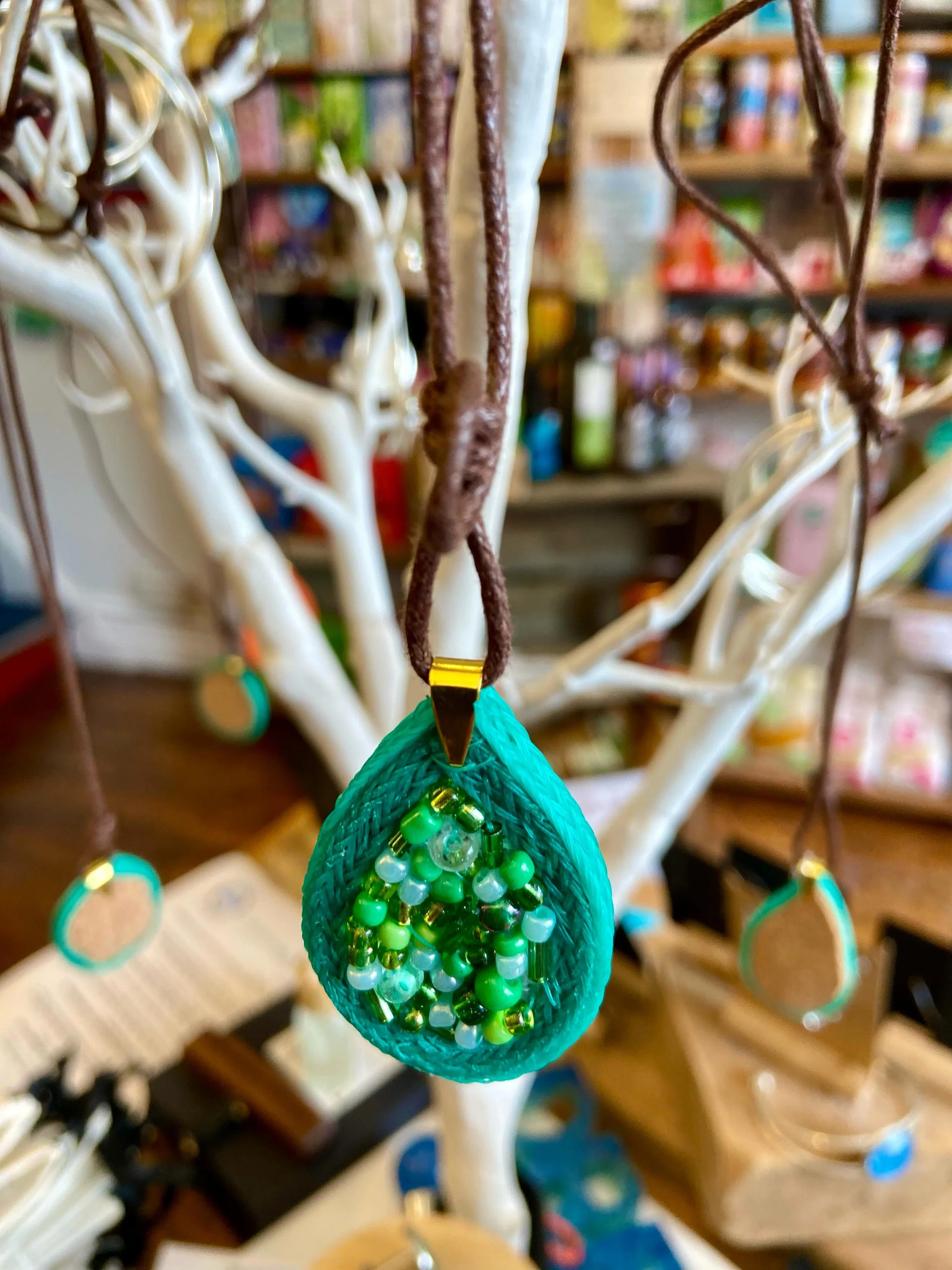 New handcrafted jewellery made from fishing line recovered from Welsh beaches @ty_a_mor_wales