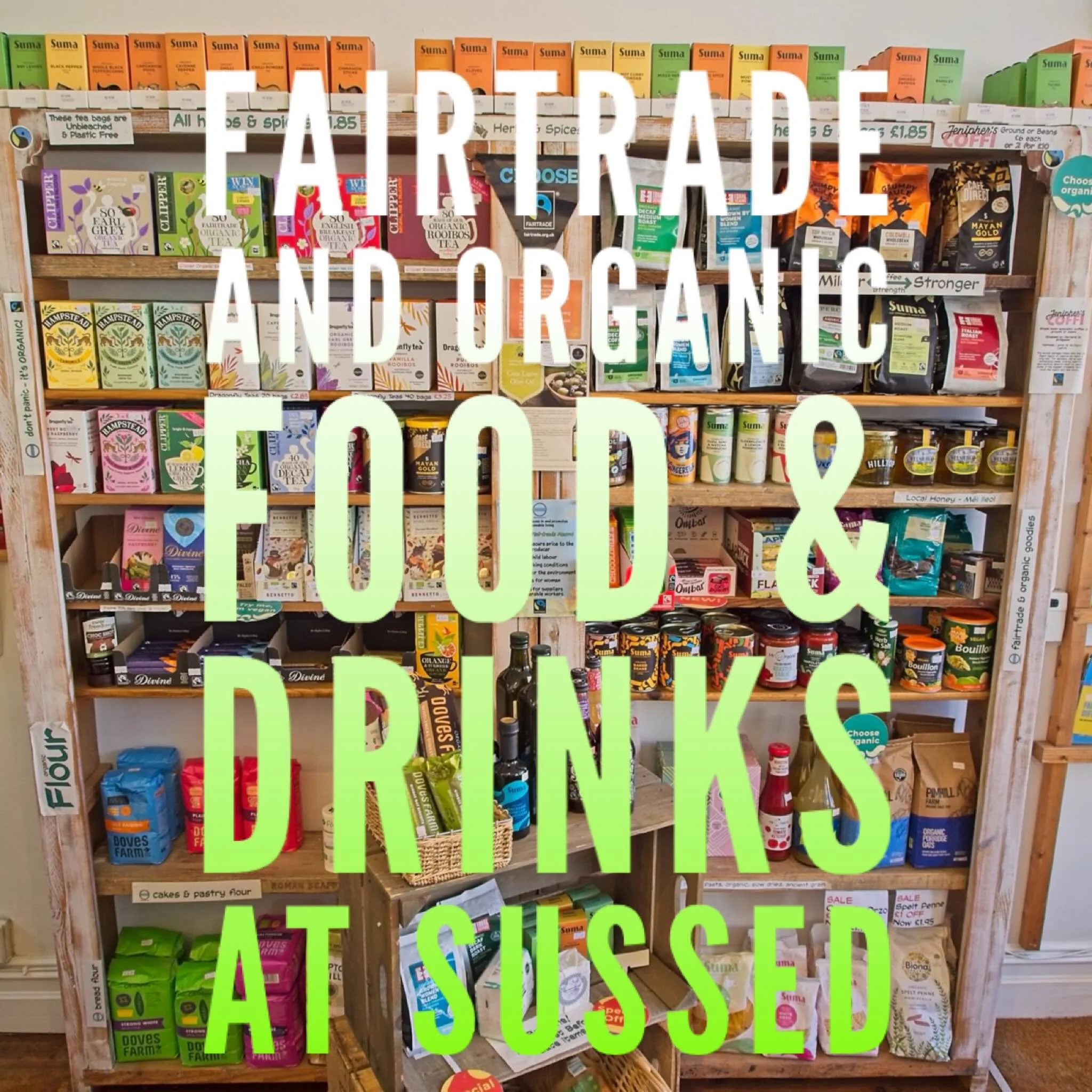 Lots of fairtrade goodies!