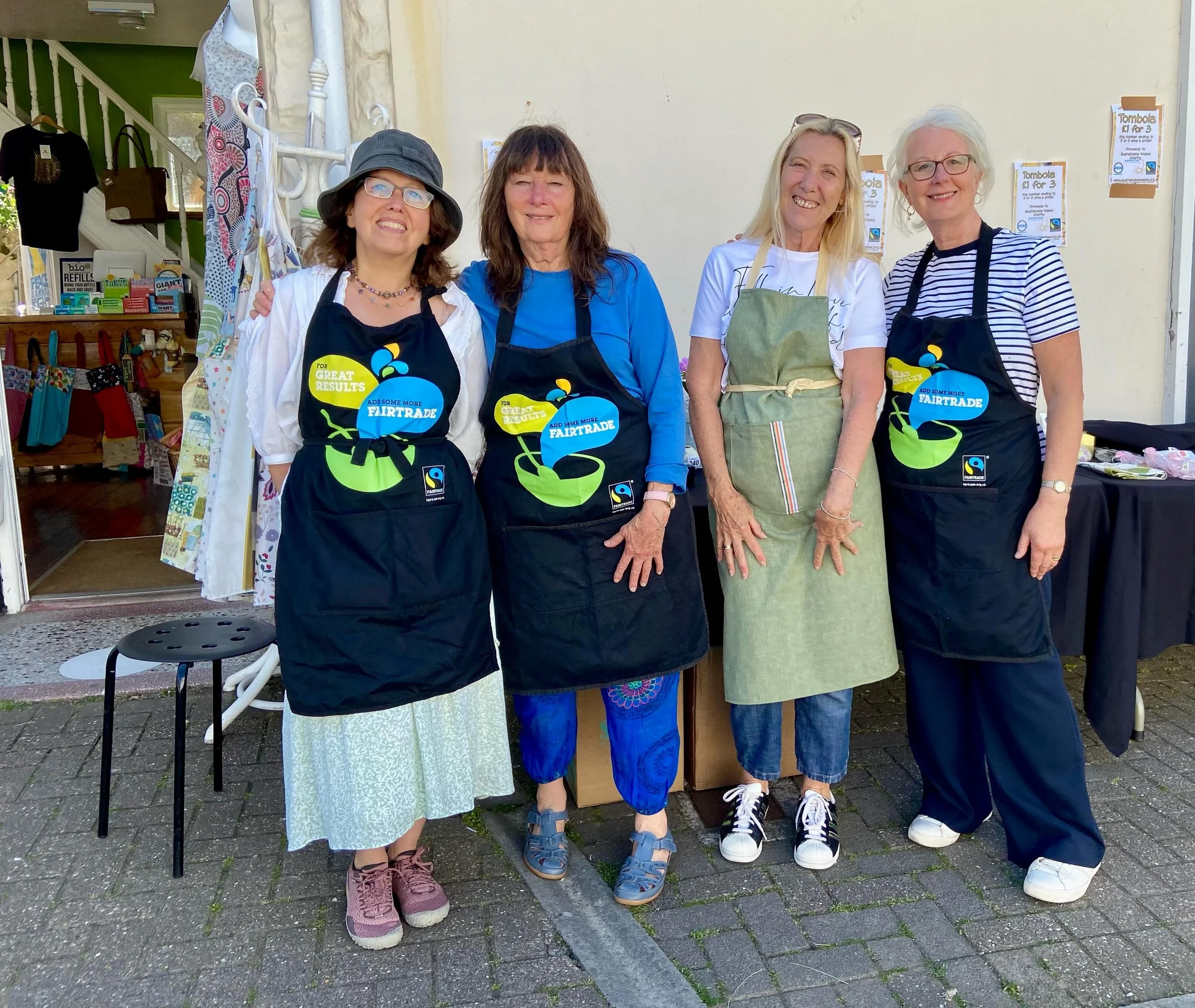 Thanks to our volunteers who helped during the seascape weekend providing #fairtrade homemade refreshments to the performers at #seascape2026 !