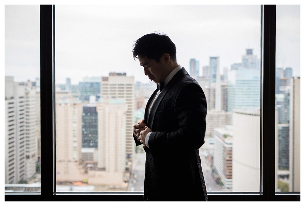 wedding, Toronto, Arcadian Court, Sheraton Hotel, groom, getting ready, Tom Ford, wedding day,