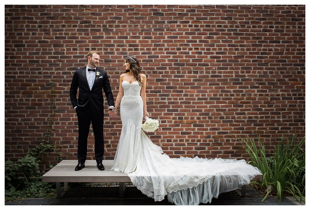 White Toronto, luxe, wedding, wedding dress, Gardiner Museum, 99 Sudbury, Ashley Lindzon, wedding dress, Inbal Dror, Indochino, Hugo Boss, bride and groom, International Florist, wedding flowers,