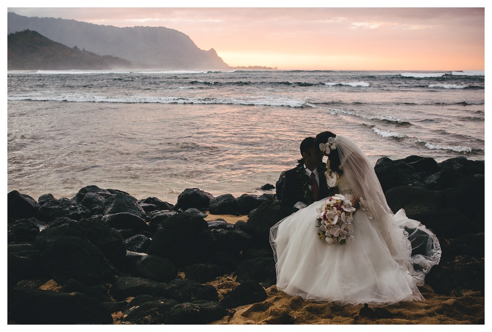 17-DanijelaWeddings-Hawaii-Kauai-wedding-SaintRegis-beach-sunset.JPG