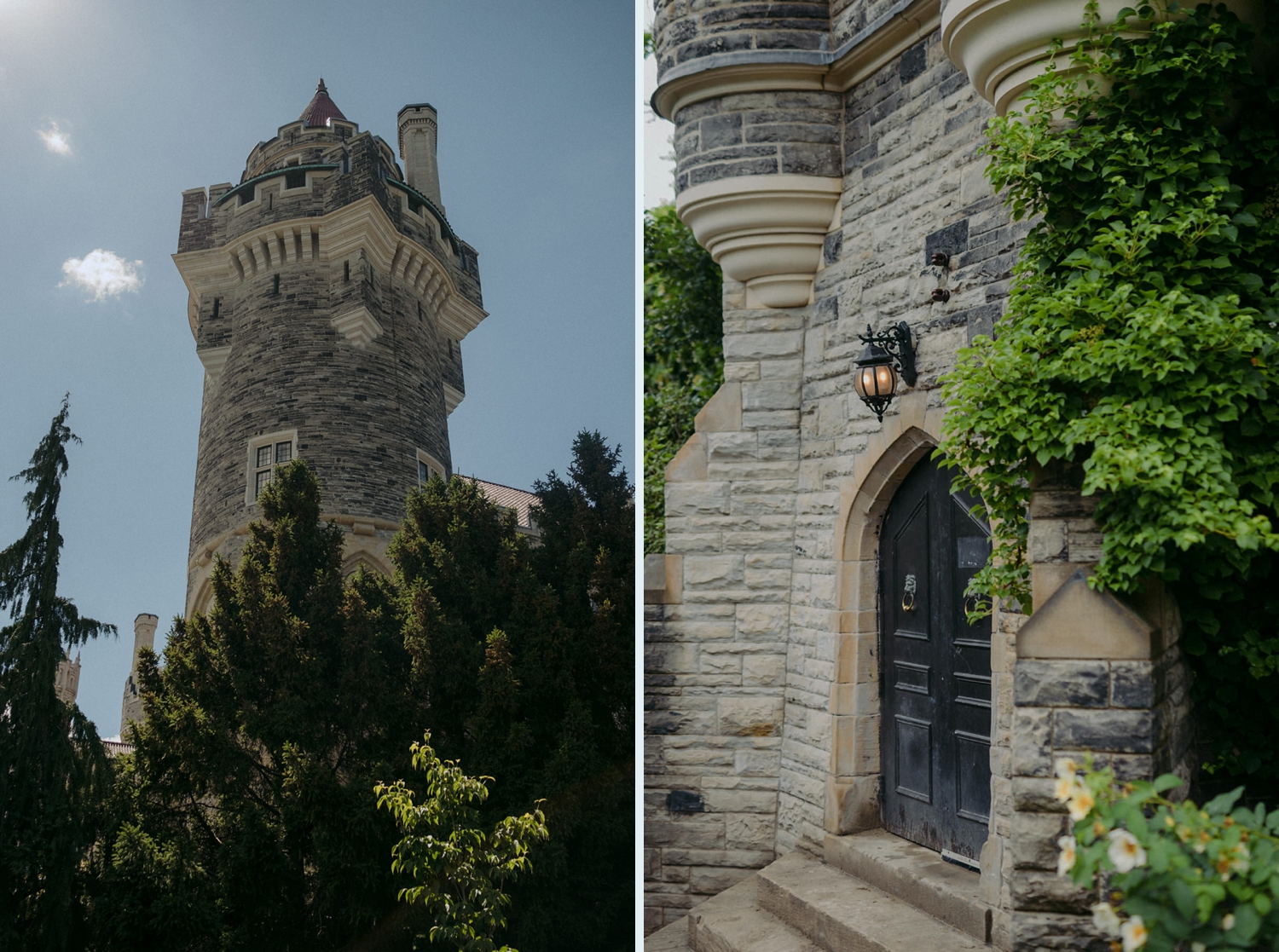 Casa Loma castle wedding in Toronto.