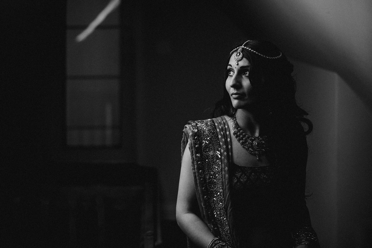 Indian bride in Toronto wedding.