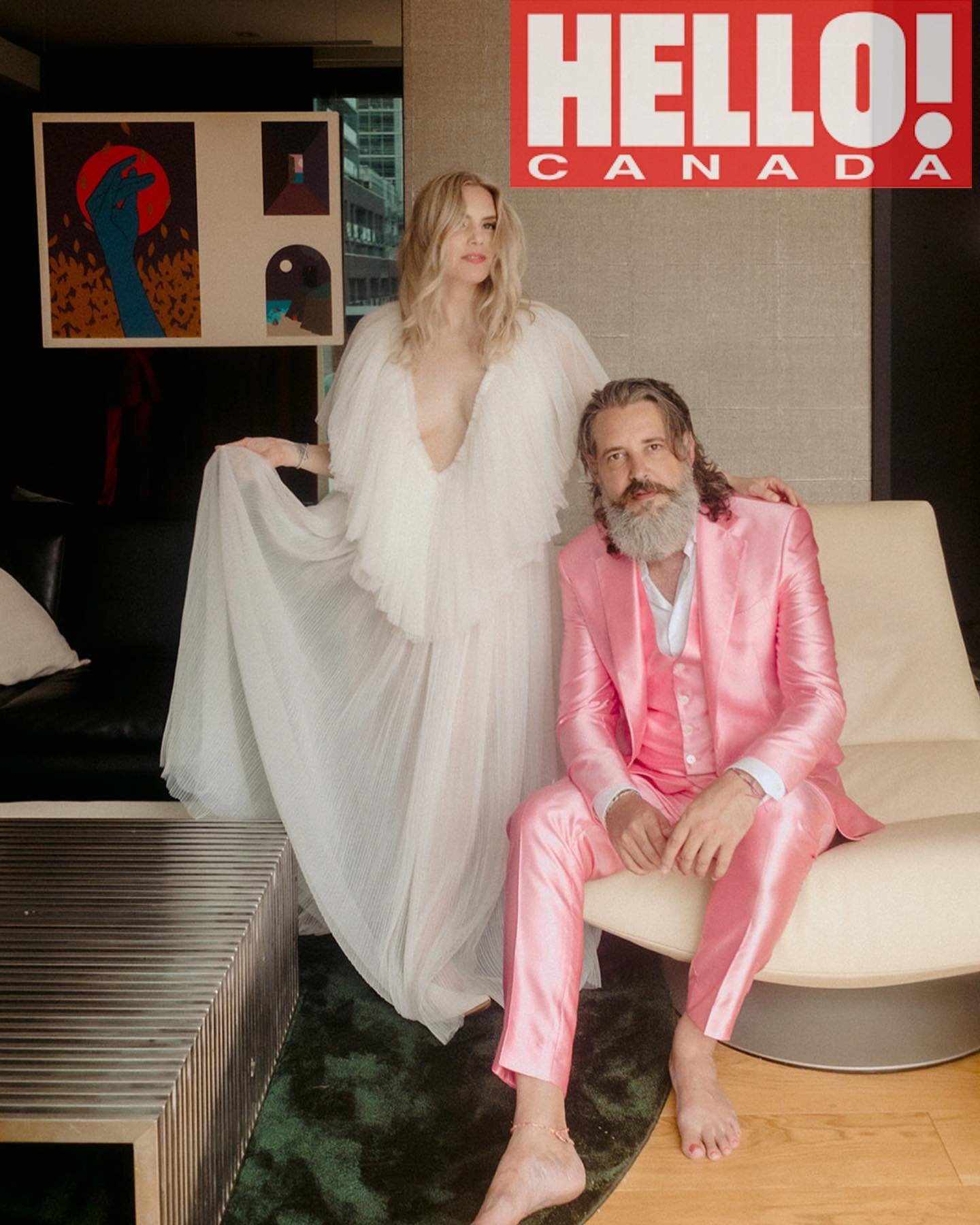 How about this fabulously colourful love day to chase away the dreariness!!
@thekittyholland and @rozweston have built a life together for many years so when they decided to get married this summer, it&rsquo;s no surprise the day was so uniquely them