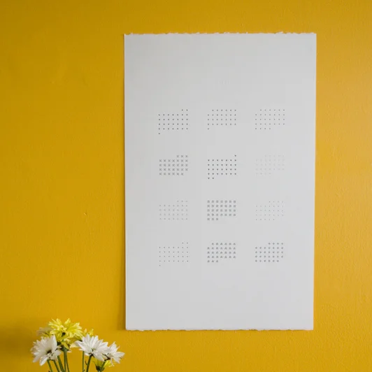 Letterpress 2010 Calendar