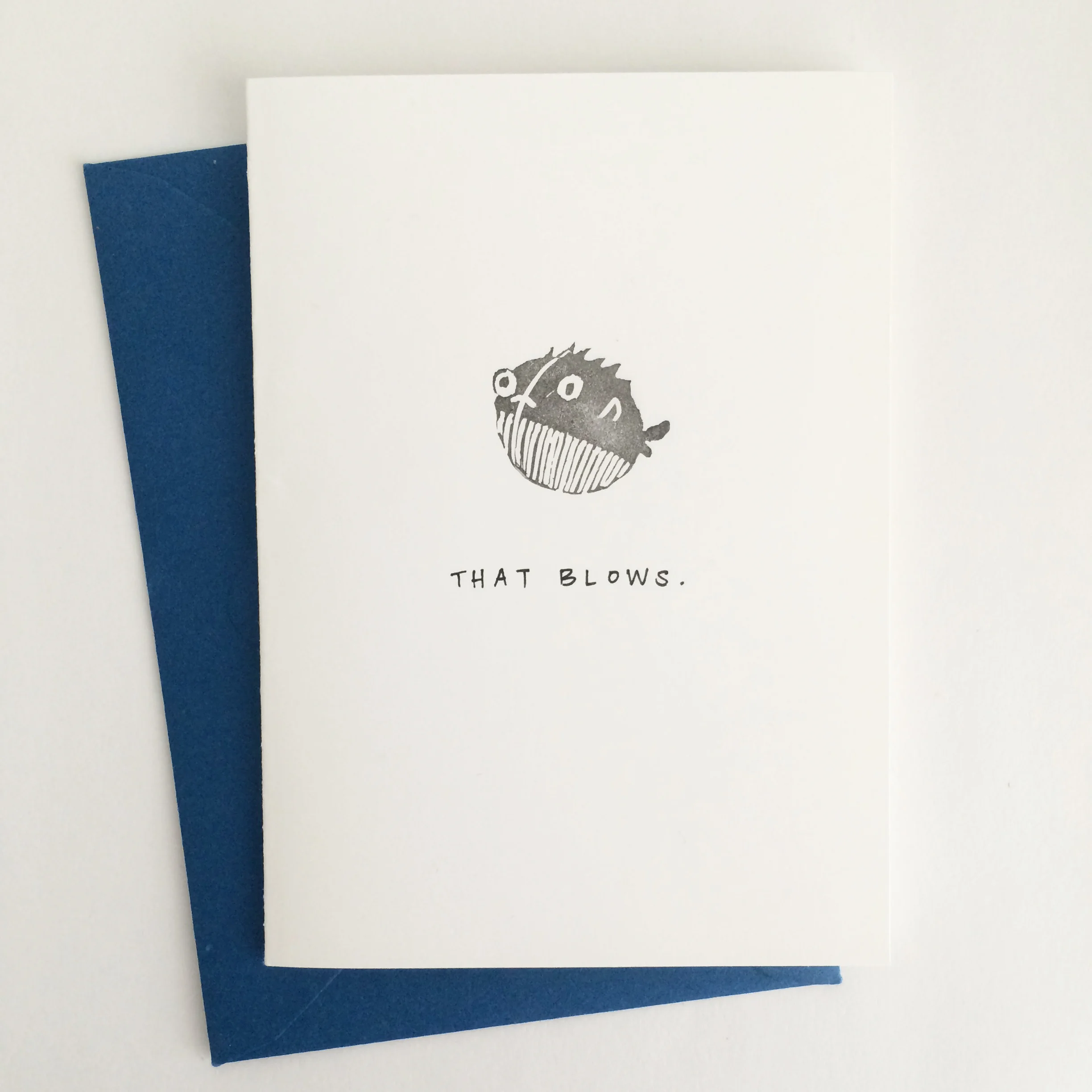 Blowfish Greeting Card