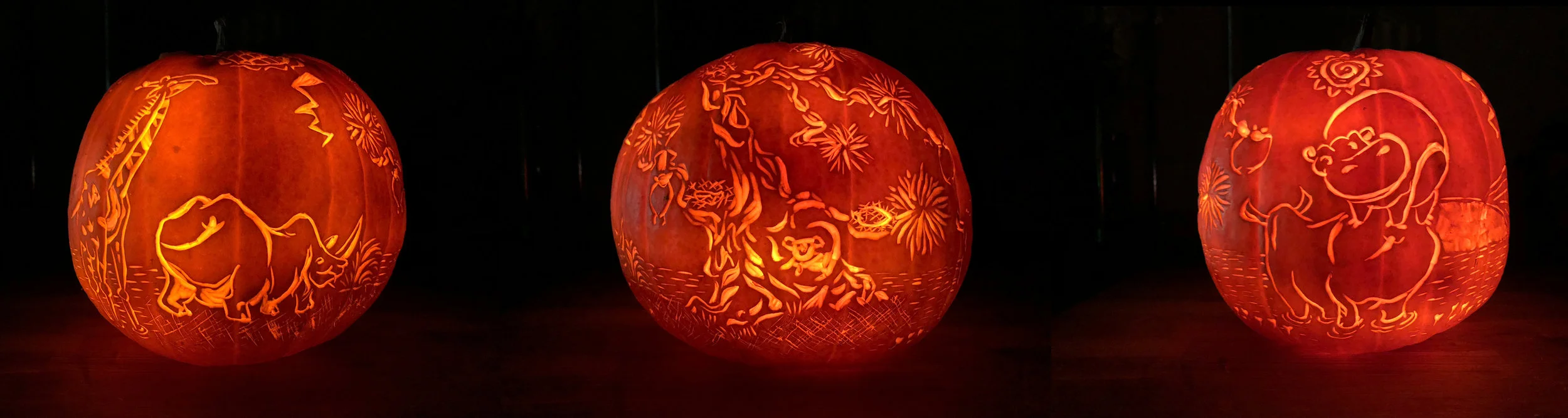 The Lion King Pumpkin Carving