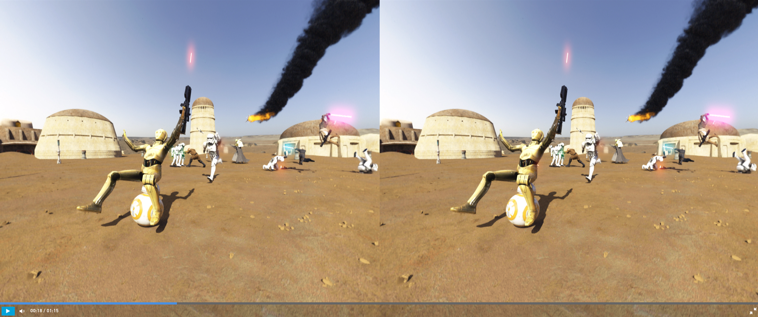 Cross-platform delivery to emerging VR and exisiting video platforms from SamsungVR to Snapchat