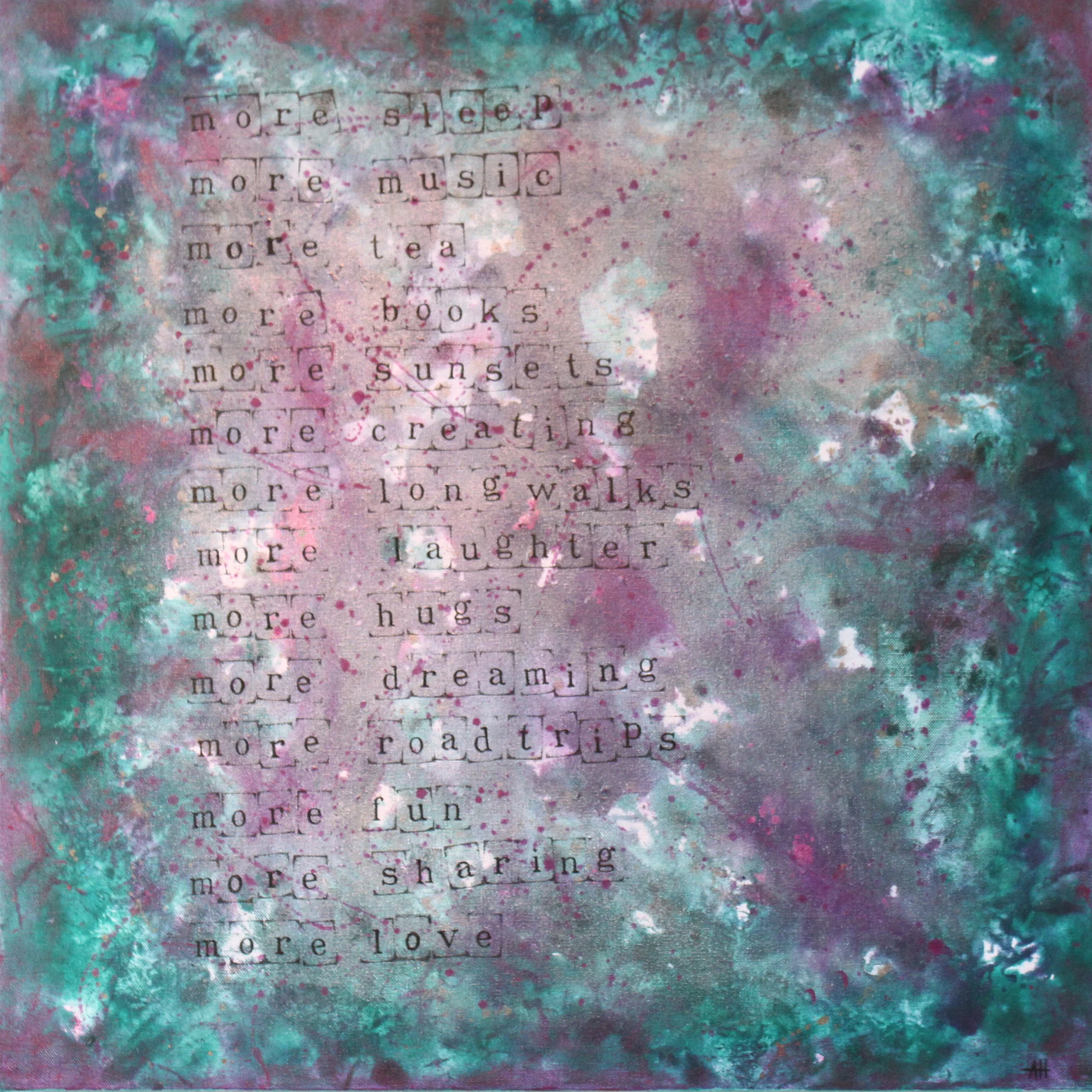 More Love 24x24 in.