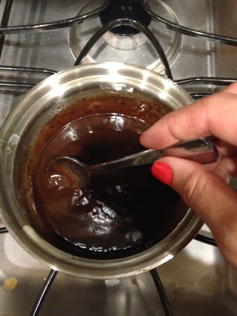 Chocolate Frosting: While cooling, make chocolate glaze. In small saucepan on medium low heat, mix together the cream, milk, butter, vanilla, and corn syrup. When butter is completely melted, turn heat to low and add in the chocolate. Remove from heat and whisk in the powdered sugar. Dip each donut into the glaze, allow to cool before applying additional toppings.